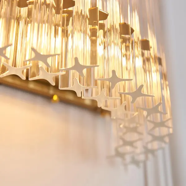Brenda Aged Brass 2 Light Wall Fitting