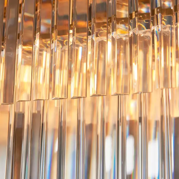 Conaston 4 Light Linear Pendant in Brass