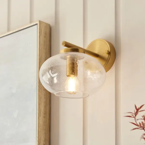 Jacob Brass Wall Light