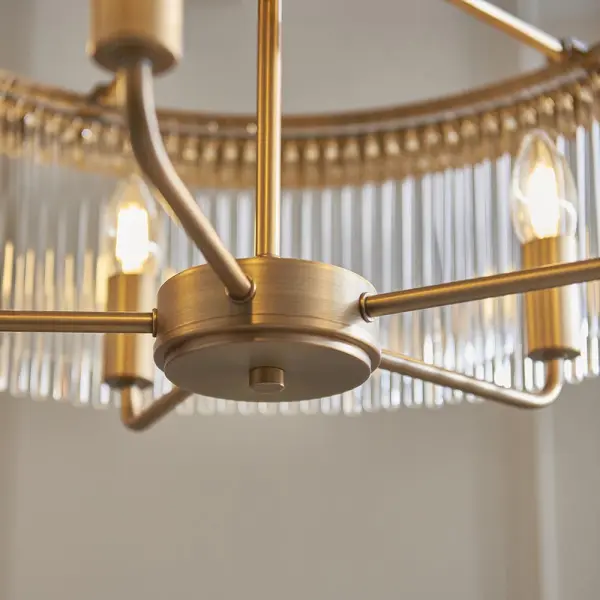 Clermont Antique Brass Ceiling Pendant