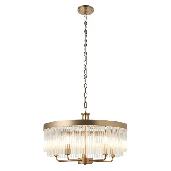 Clermont Antique Brass Ceiling Pendant