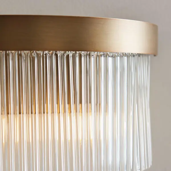 Clermont Antique Brass Wall Light