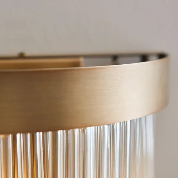 Clermont Antique Brass Wall Light