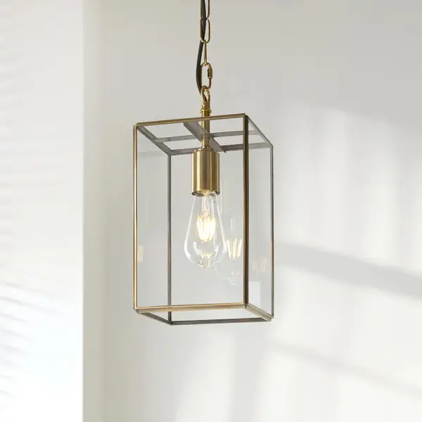 Hammond Small Single Glass Pendant