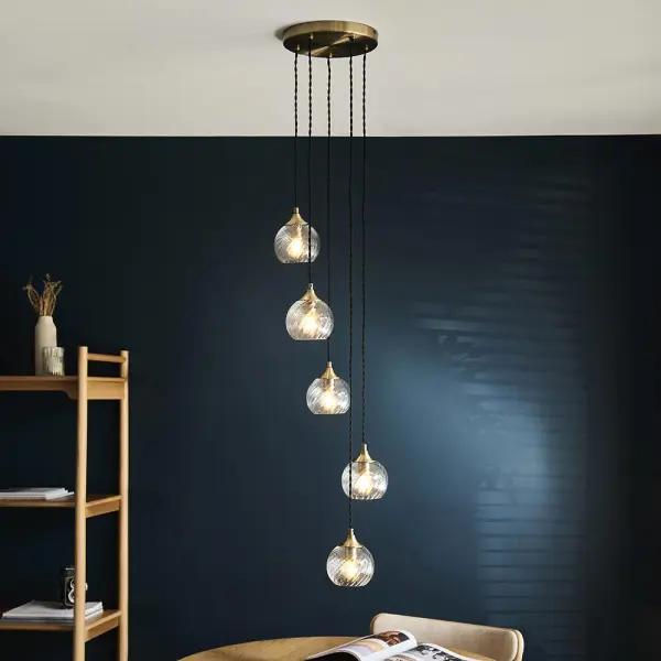 Allegra 5 Light Cluster Pendant