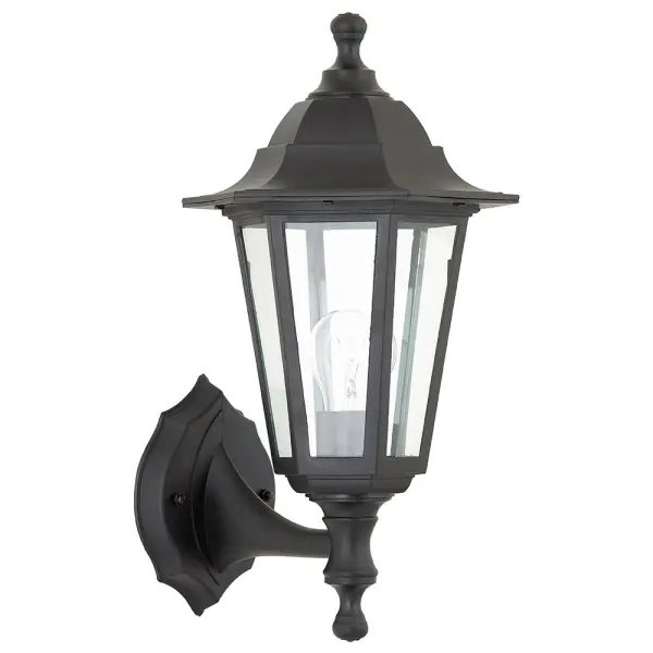 Bayswater Black Outdoor Wall Light IP44