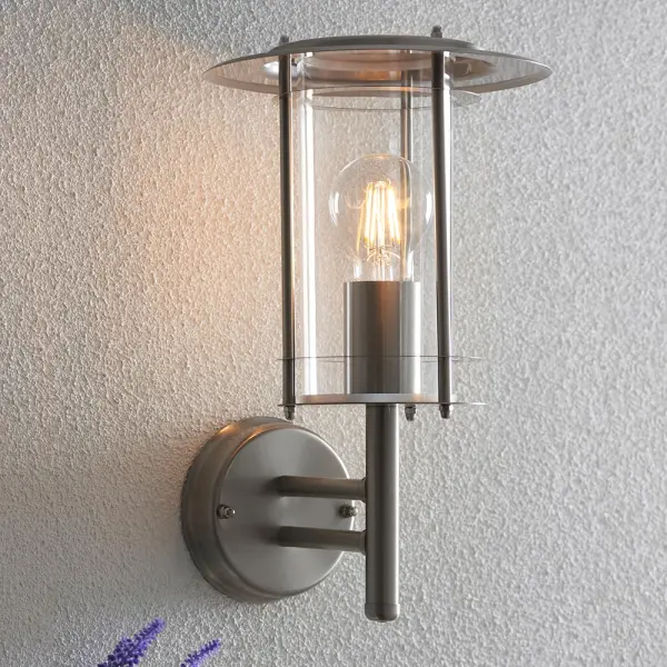 York Stainless Steel Wall Light IP44