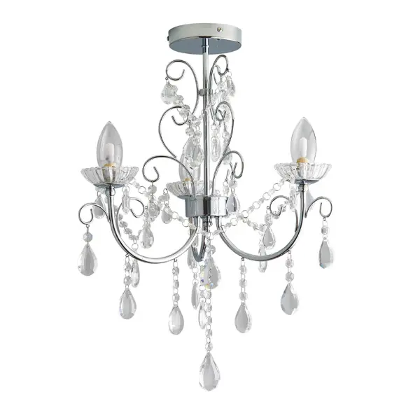 Tabitha 3 Light Semi Flush IP44