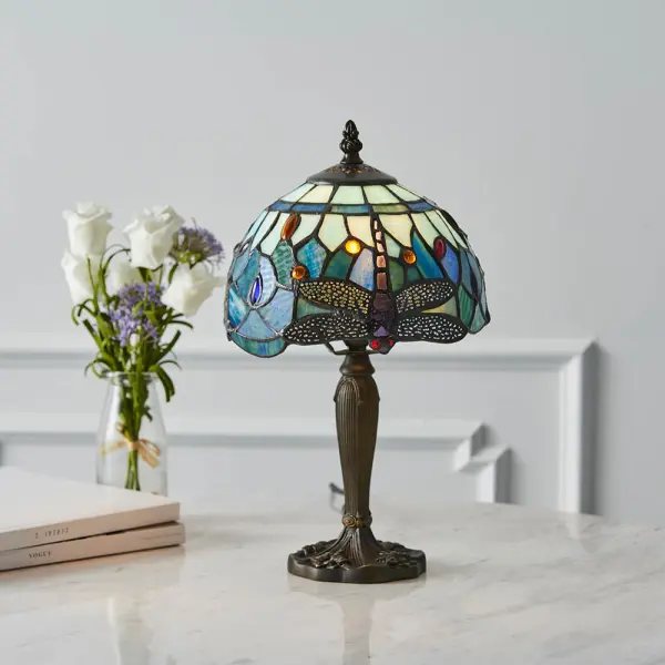 Dragonfly Blue Mini Table Lamp