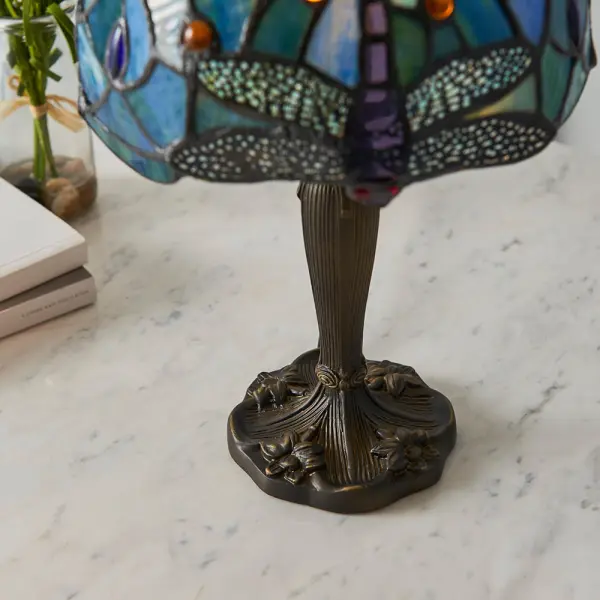 Dragonfly Blue Mini Table Lamp