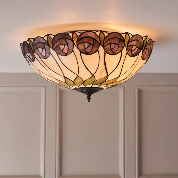 Hutchinson Large 2 Light Flush