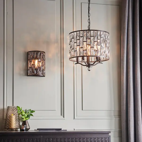 Belle Wall Light in Bronze