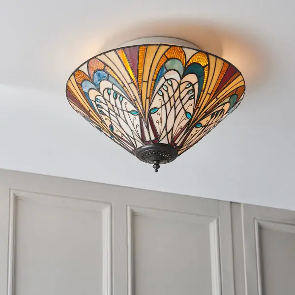 Hector Medium 2 Light Flush