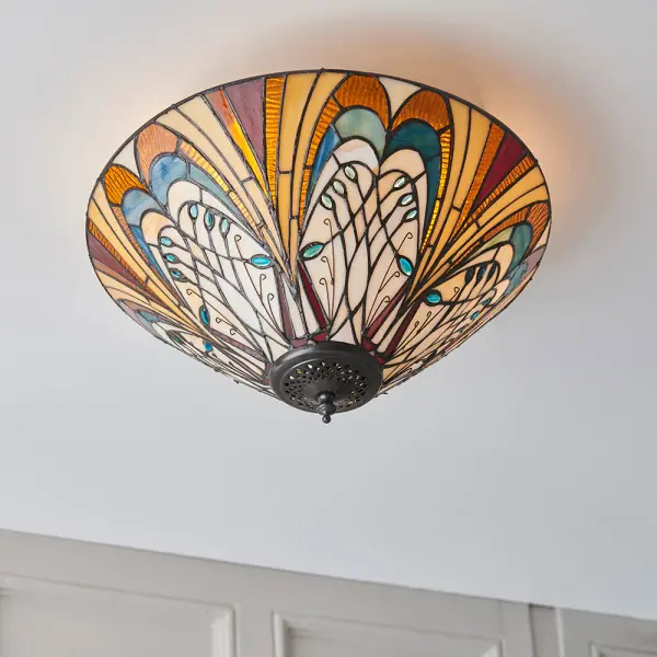 Hector Medium 2 Light Flush