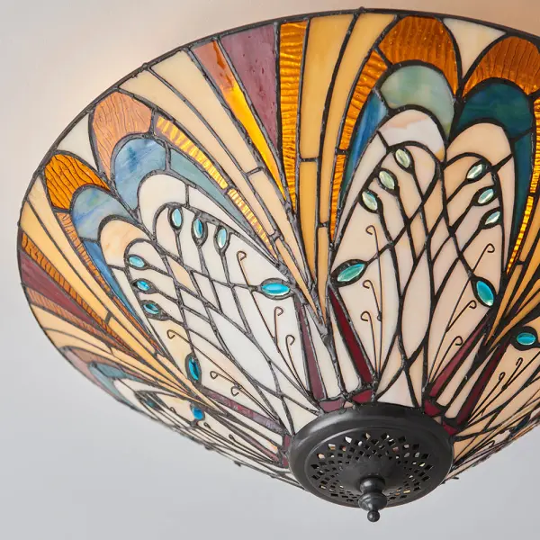Hector Medium 2 Light Flush