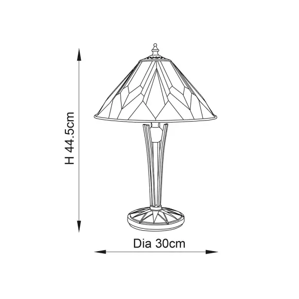 Tiffany Astoria Small Table Lamp