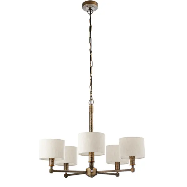 Indara 5 Light Bronze Pendant