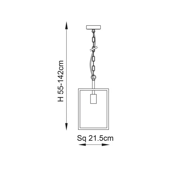 Hadden Pendant Light in Nickel Finish