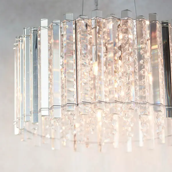 Hanna Crystal 5 Light Pendant
