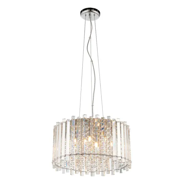 Hanna Crystal 5 Light Pendant