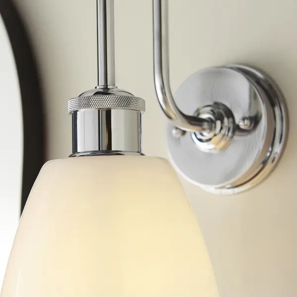 Piper Chrome Arch Wall Light