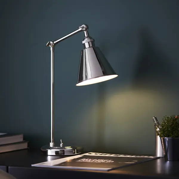 Hal Nickel Table Lamp