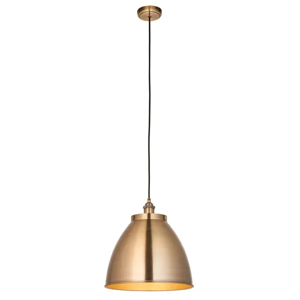 Franklin Large Antique Brass Pendant 335mm
