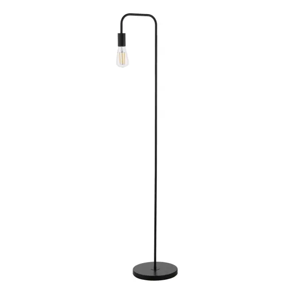 Dena Matt Black Floor Lamp