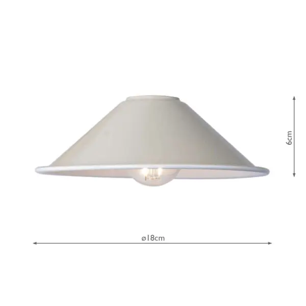 Accessory Metal Matt Cashmere/Taupe Shade Only