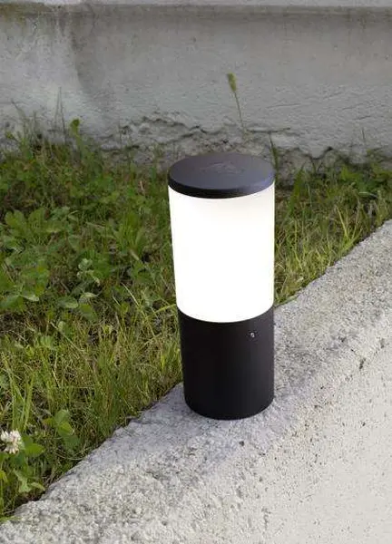 Amelia 250mm Black Opal LED 6W Bollard Post Light