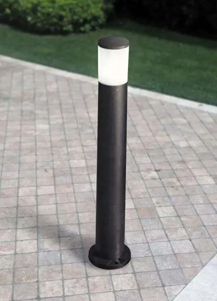 Amelia 800 mm Black Opal LED 6W Bollard Post Light