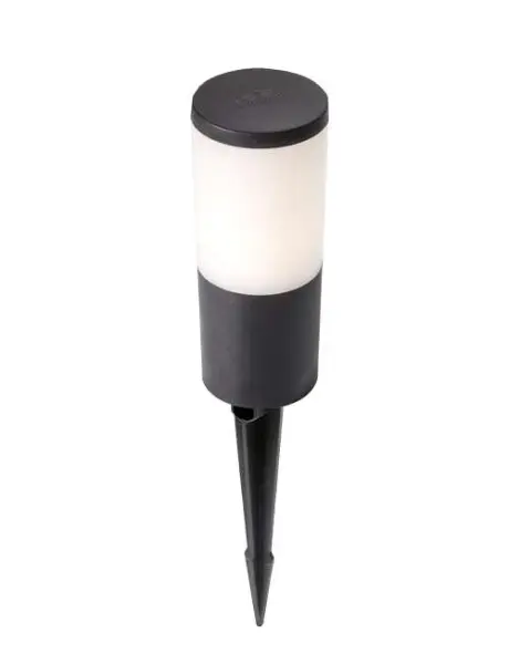 Amelia Black Opal Bollard Spike Light LED 6W