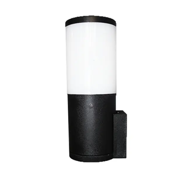 Amelia Black Opal LED 6W Bollard Wall Light