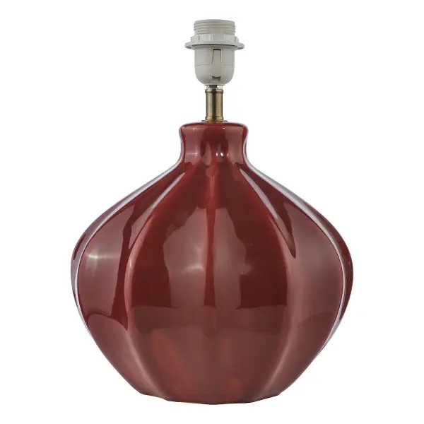 Amrita Red Base Only Table Lamp