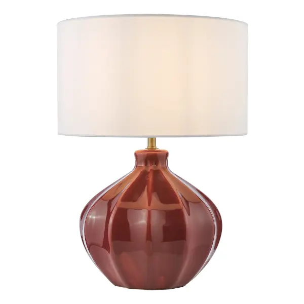 Amrita Red Base Only Table Lamp