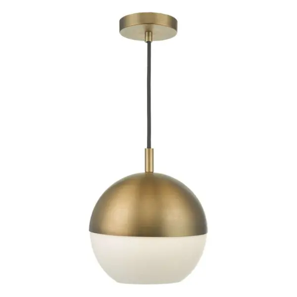 Andre 1lt Pendant Aged Brass