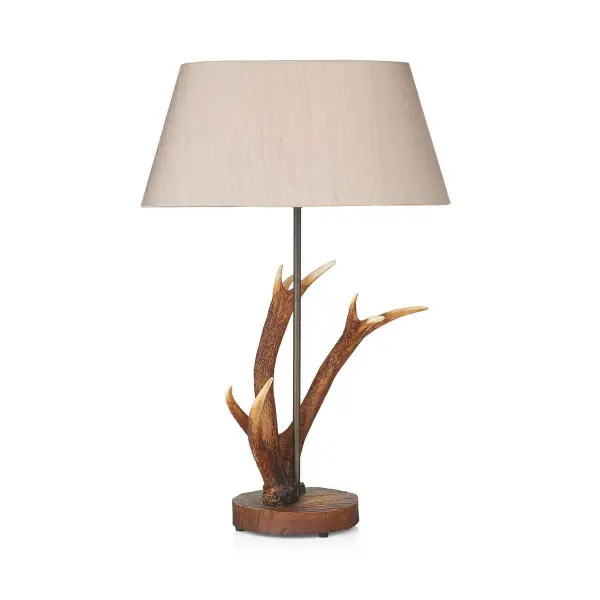 Antler Highland Rustic Small Table Lamp Base Only