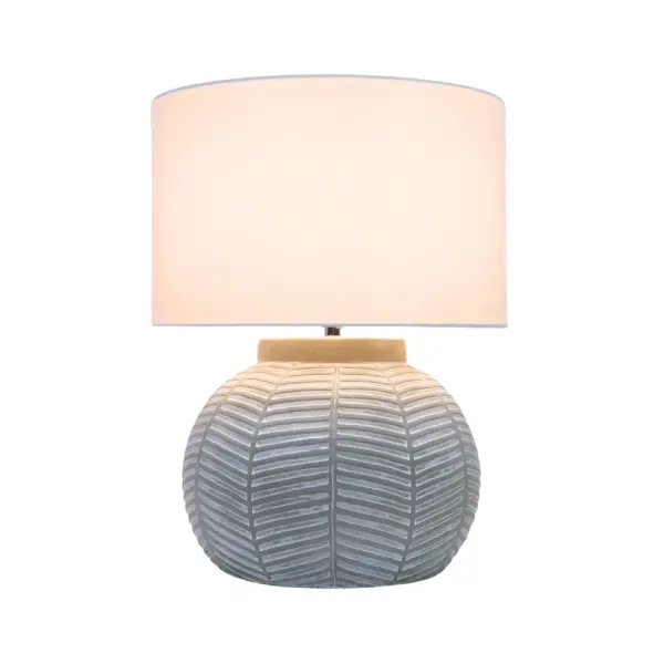 Ashford Stone Table Lamp C/W Shade