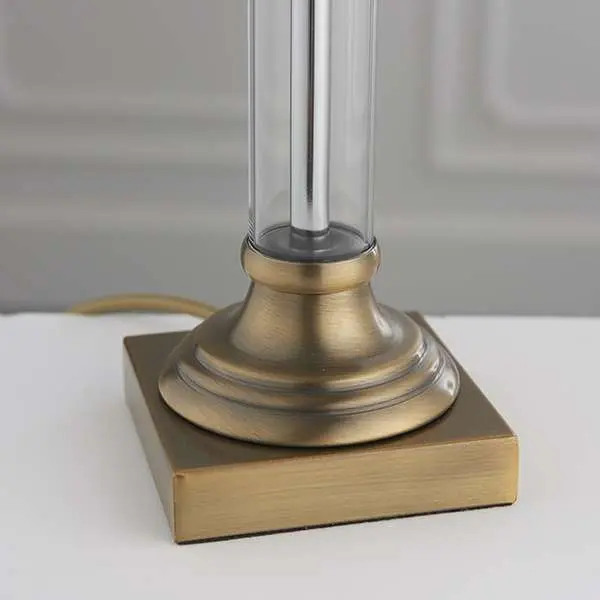 Avebury Antique Brass Table Lamp Base Only