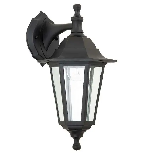 Bayswater Black Outdoor Wall Light IP44