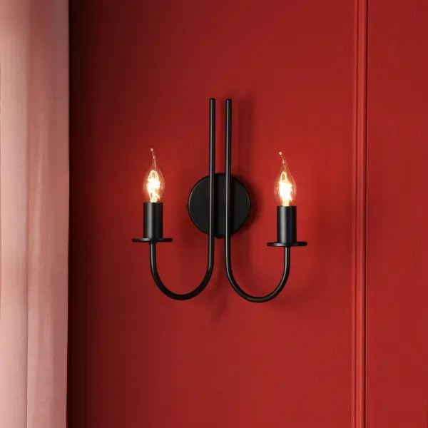 Becca Matt Black Wall Bracket