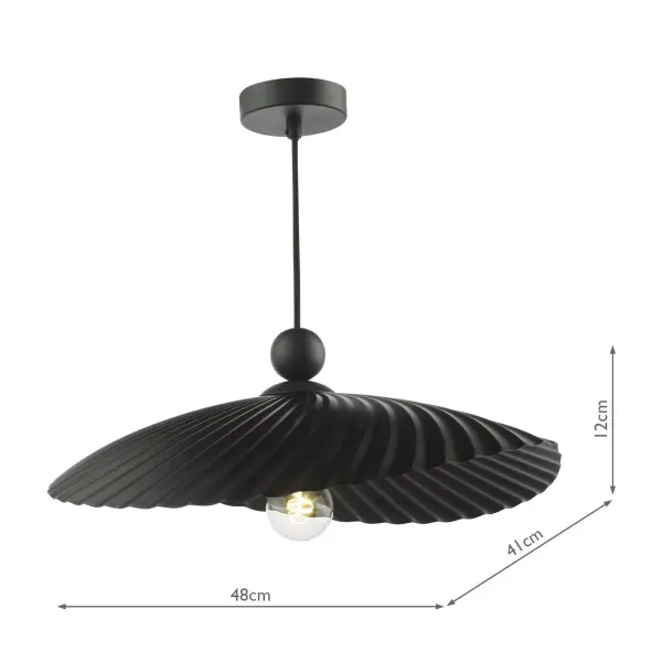 Bouvier Easy Fit Shade in Matt Black