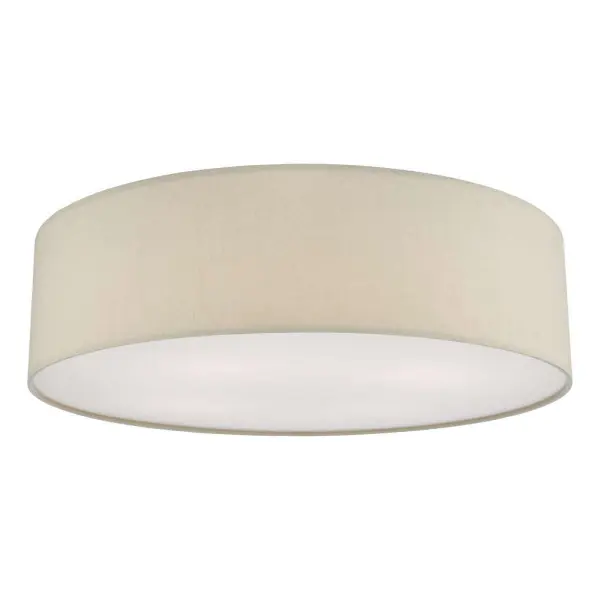 Cierro 4 Light Flush Fitting in Taupe