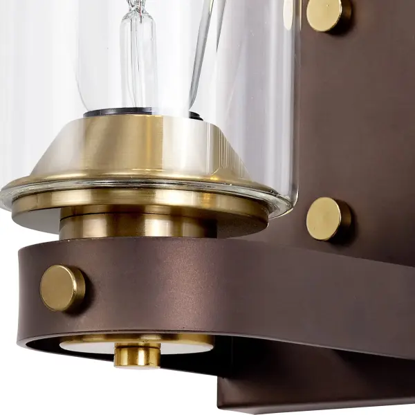 Derryclare Single Bronze Wall Light
