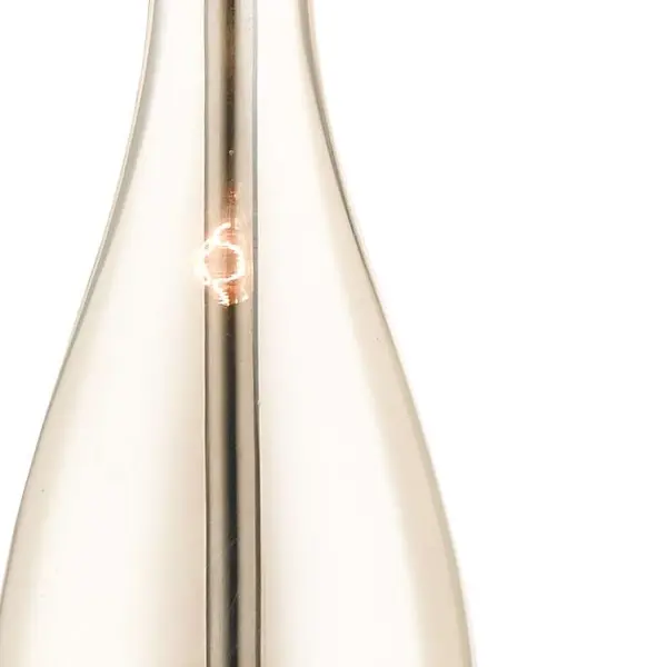 Dior Amber Glass Table Lamp c/w Shade