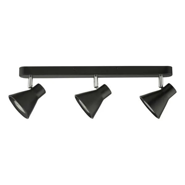 Diza 3 Light Spotlight Bar in Matt Black