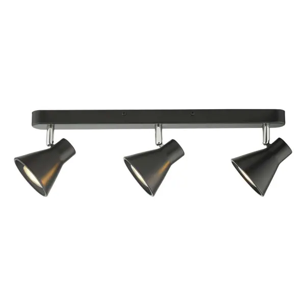 Diza 3 Light Spotlight Bar in Matt Black