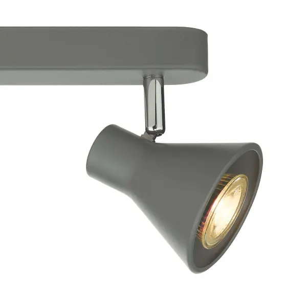 Diza 3 Light Spotlight Bar in Matt Grey