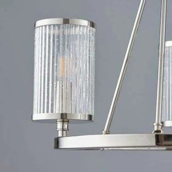 Easton 3lt Semi-Flush in Nickel