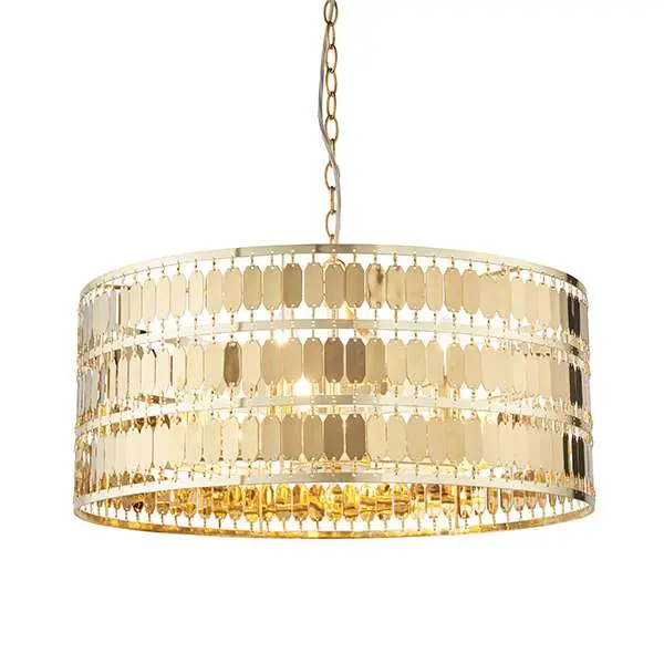 Eldora 5 Light Gold Pendant